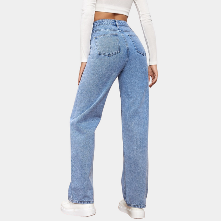 Lässige Baggy-Jeans für Damen