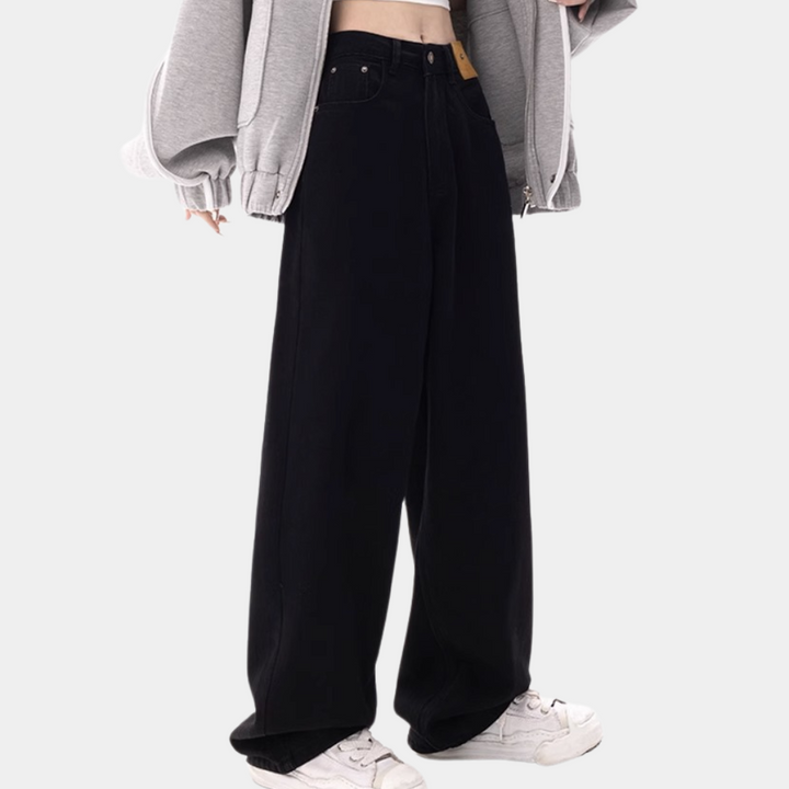 Lässige Baggy-Jeans für Damen