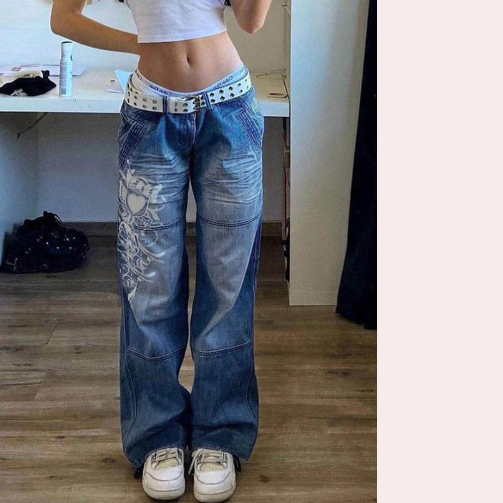 Rasine - Cargo-Jeans für Damen