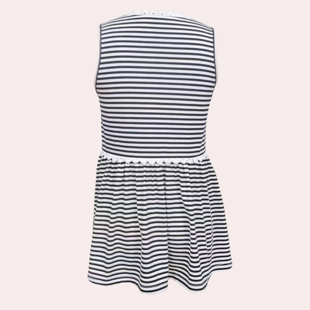 Tereza - Damen Tanktop mit Streifen – Komfortabel und Stilvoll