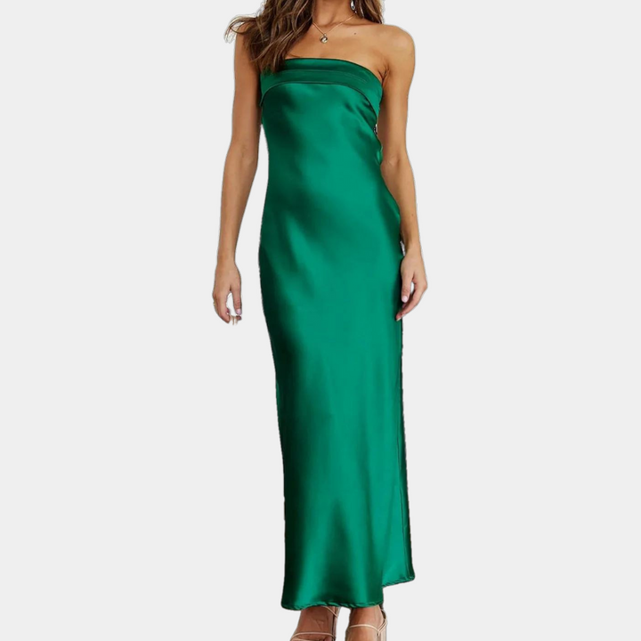 Jessamine - Elegantes Satin-Kleid für Damen