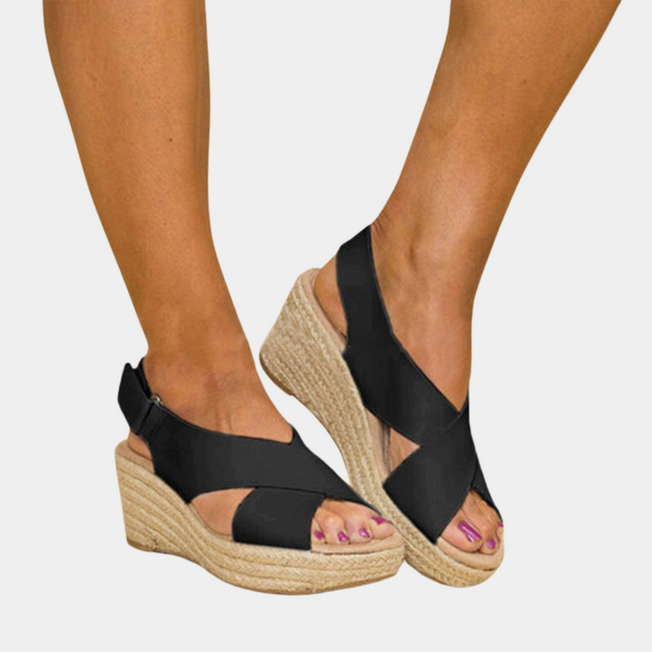 Amelja - Modische Gesundheitsschuh-Keilsandalen für Damen