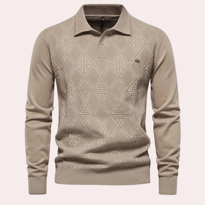 Ivo - Exklusiver Polopullover für Herren