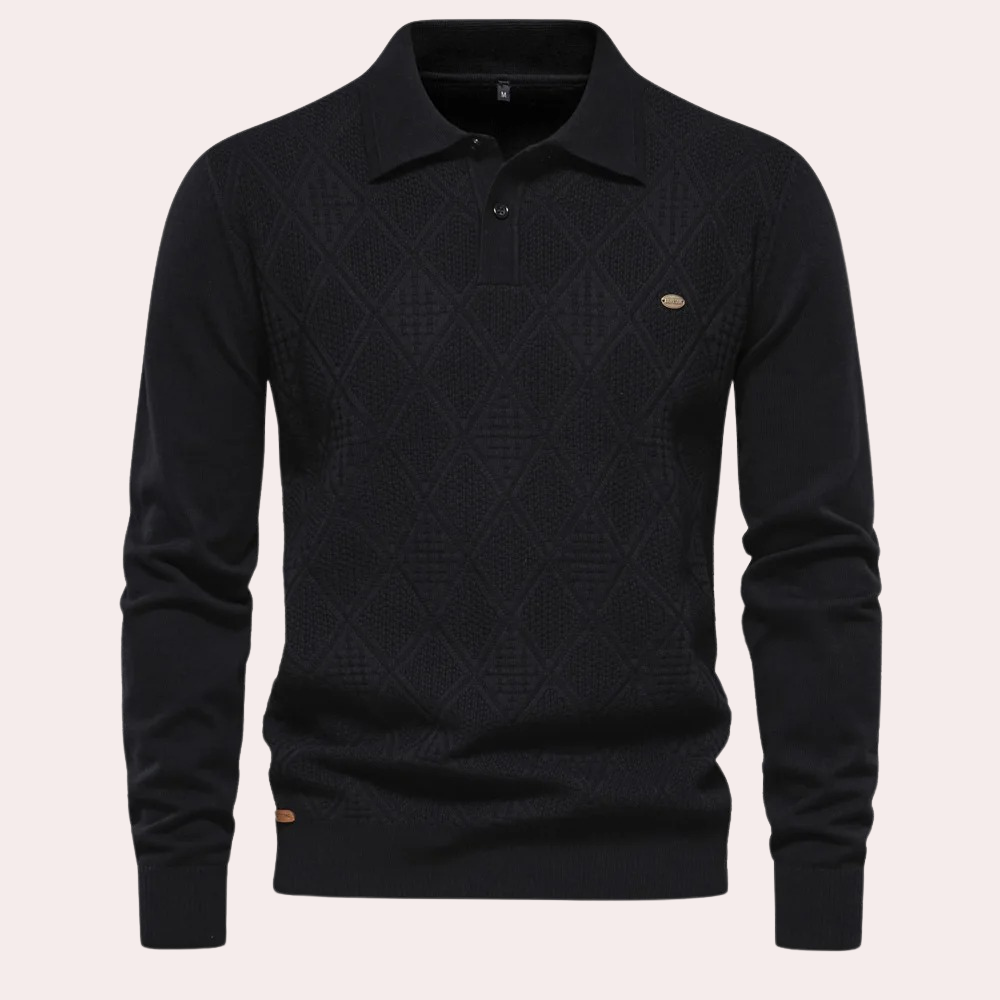 Ivo - Exklusiver Polopullover für Herren