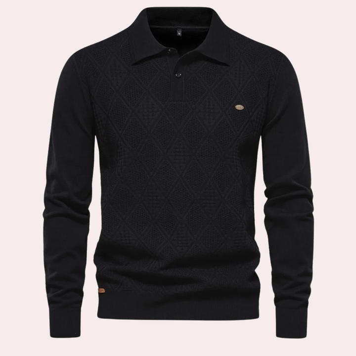 Ivo - Exklusiver Polopullover für Herren