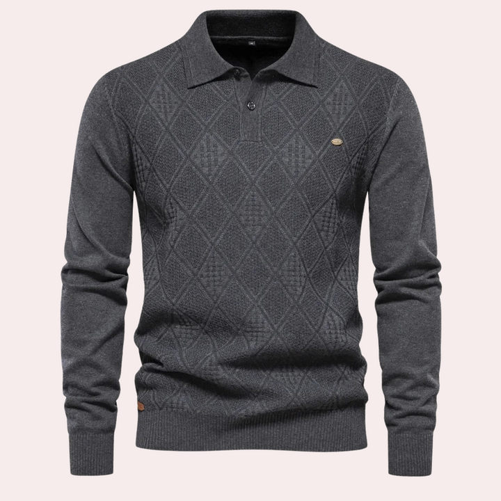 Ivo - Exklusiver Polopullover für Herren