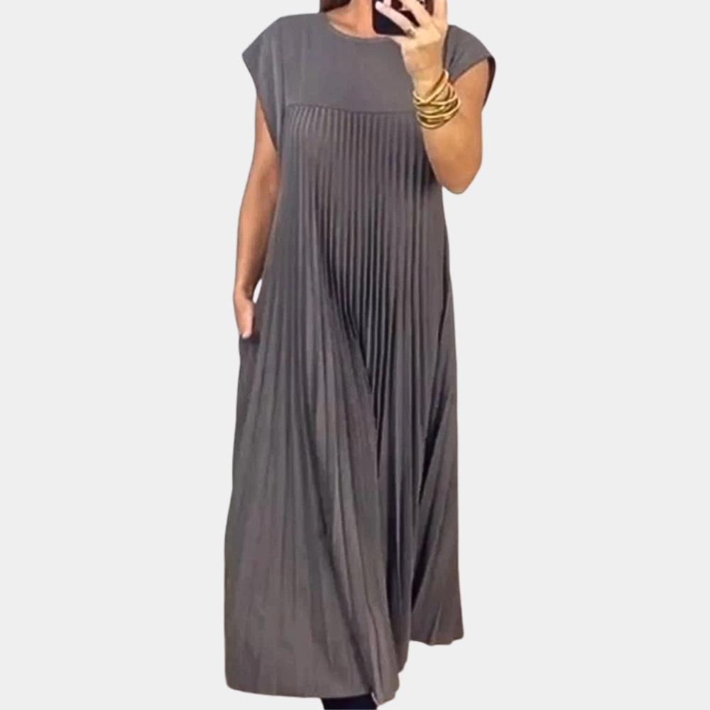 Avelena - Elegantes Plisseekleid für Damen