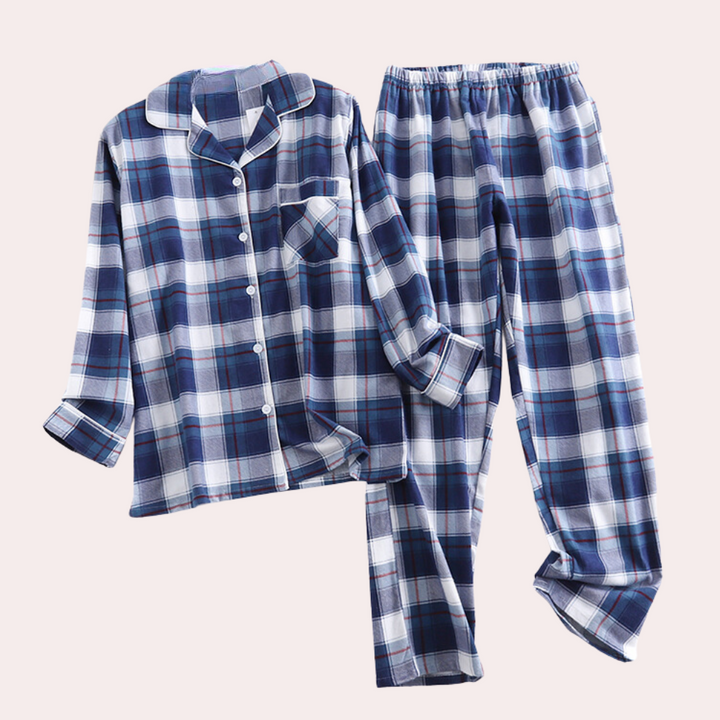 Genek - Bequemes 2-teiliges Pyjama-Set für Damen