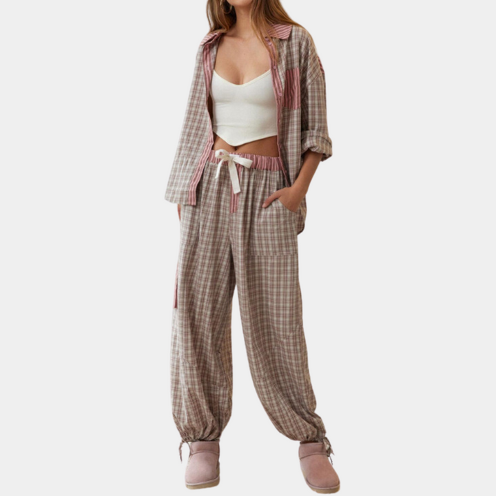 Cilly - Bequemes Pyjama-Set für Damen