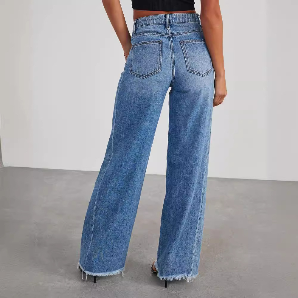 Odile - Lässige Damenjeans mit hoher Taille