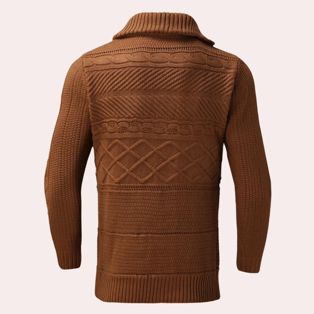 Ansel - Klassische Rollkragenpullover für Herren