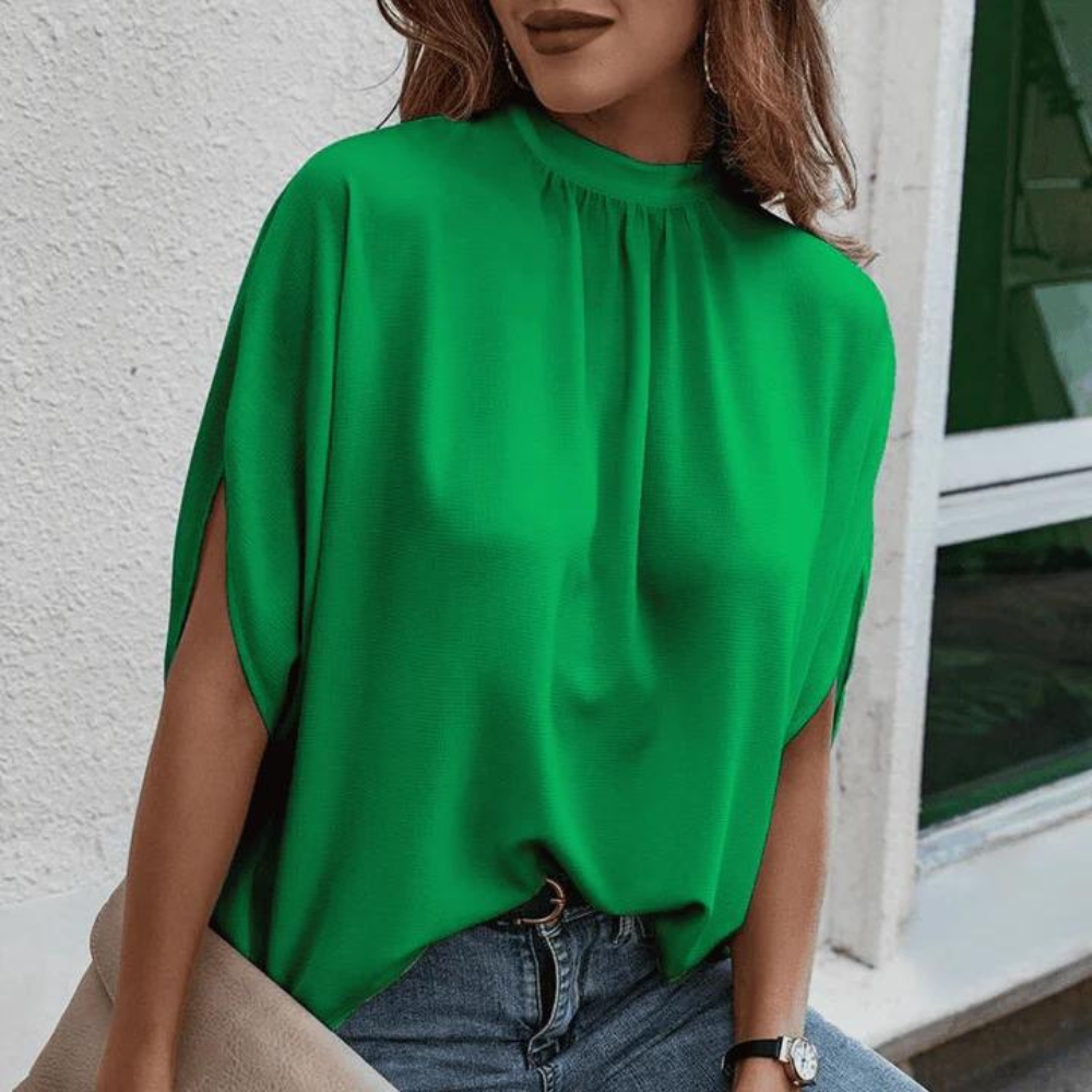 Ramona - Vielseitige Chiffonbluse für Damen