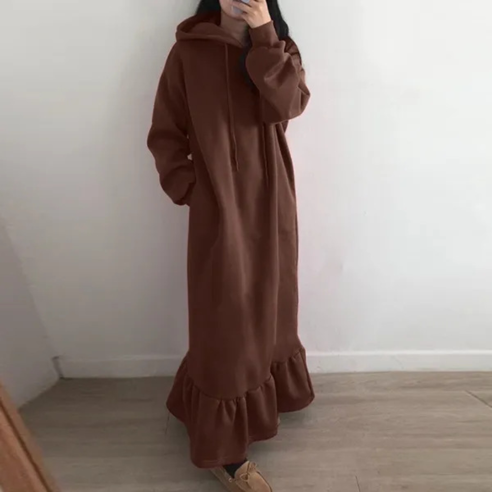 Mandy - Langes Pulloverkleid für Damen