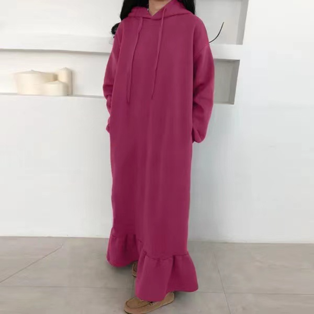 Mandy - Langes Pulloverkleid für Damen