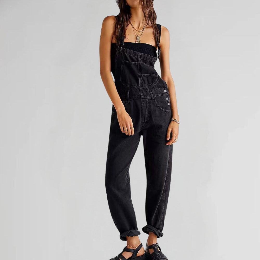 Valeria - Funktioneller Denim-Overall für Damen