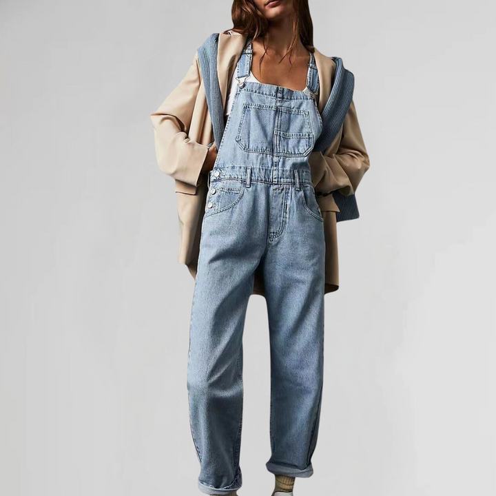 Valeria - Funktioneller Denim-Overall für Damen