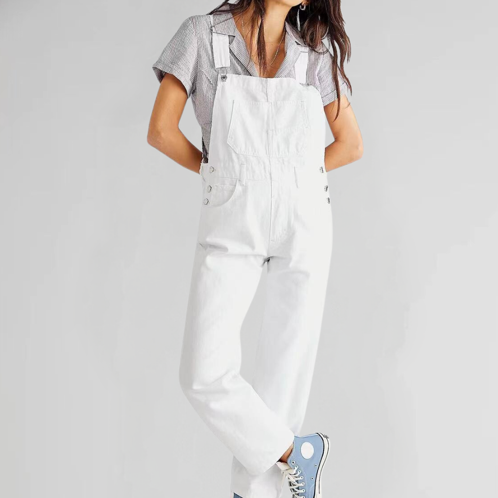 Valeria - Funktioneller Denim-Overall für Damen