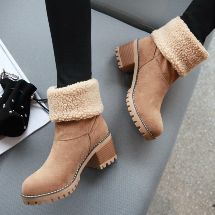 Allison - Stylische und bequeme kurze Damenstiefel