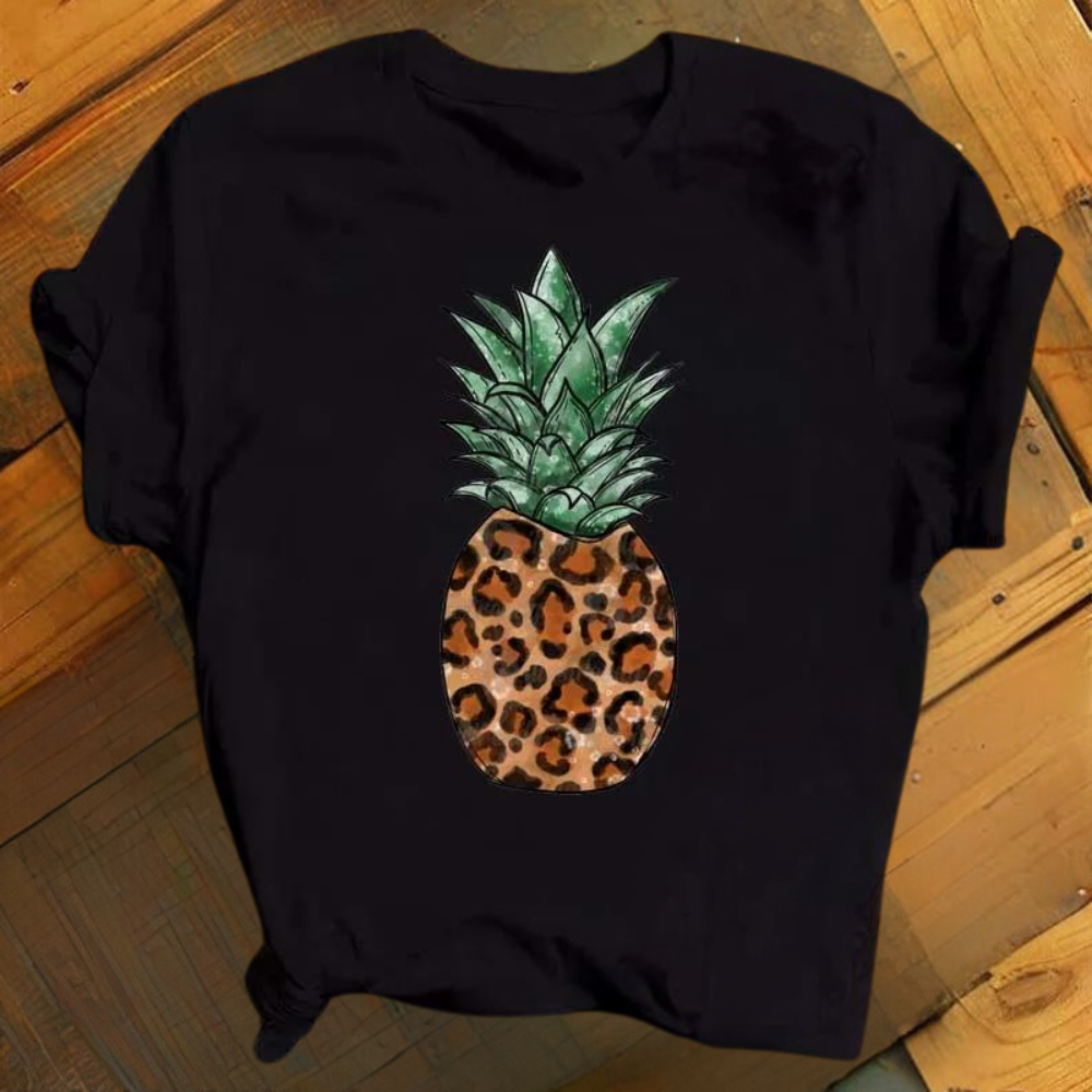 Marisol - Lässiges Shirt mit Ananas-Print für Damen