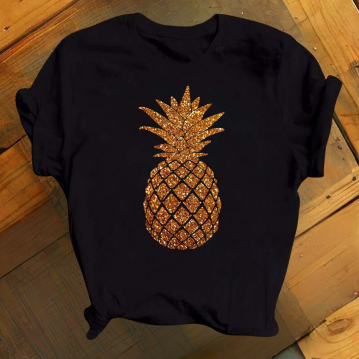 Marisol - Lässiges Shirt mit Ananas-Print für Damen