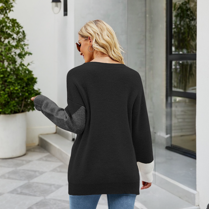 Cristina - Modischer kuscheliger Pullover für Damen