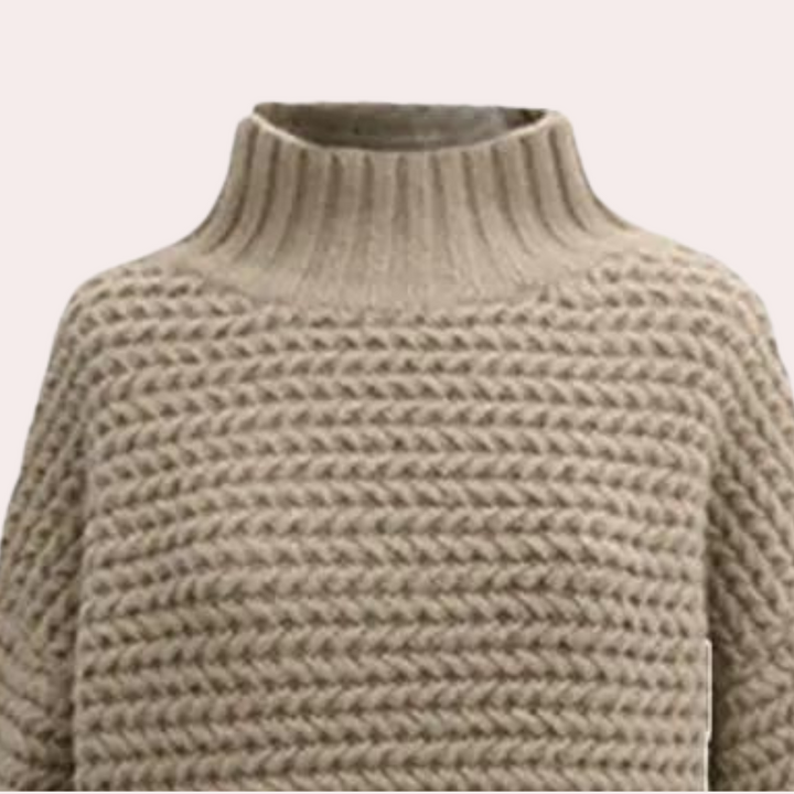 Melina - Kuscheliger Rollkragenstrickpullover für Damen