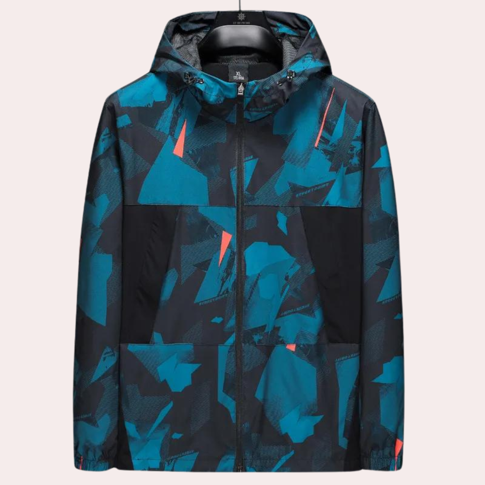 Konstantin - Moderne Camouflage-Kapuzenjacke für Herren