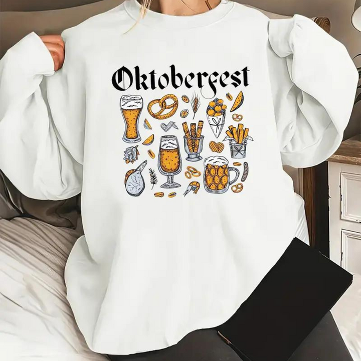 Despoina - Langärmeliges Oktoberfest-Sweatshirt für Damen