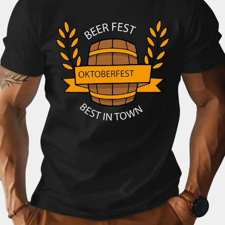 Aleksei - Oktoberfest T-Shirt für Herren Komfort und Stil