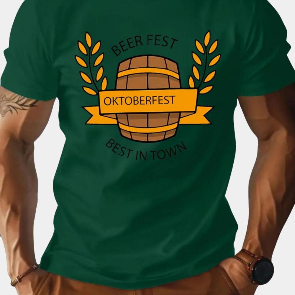 Aleksei - Oktoberfest T-Shirt für Herren Komfort und Stil