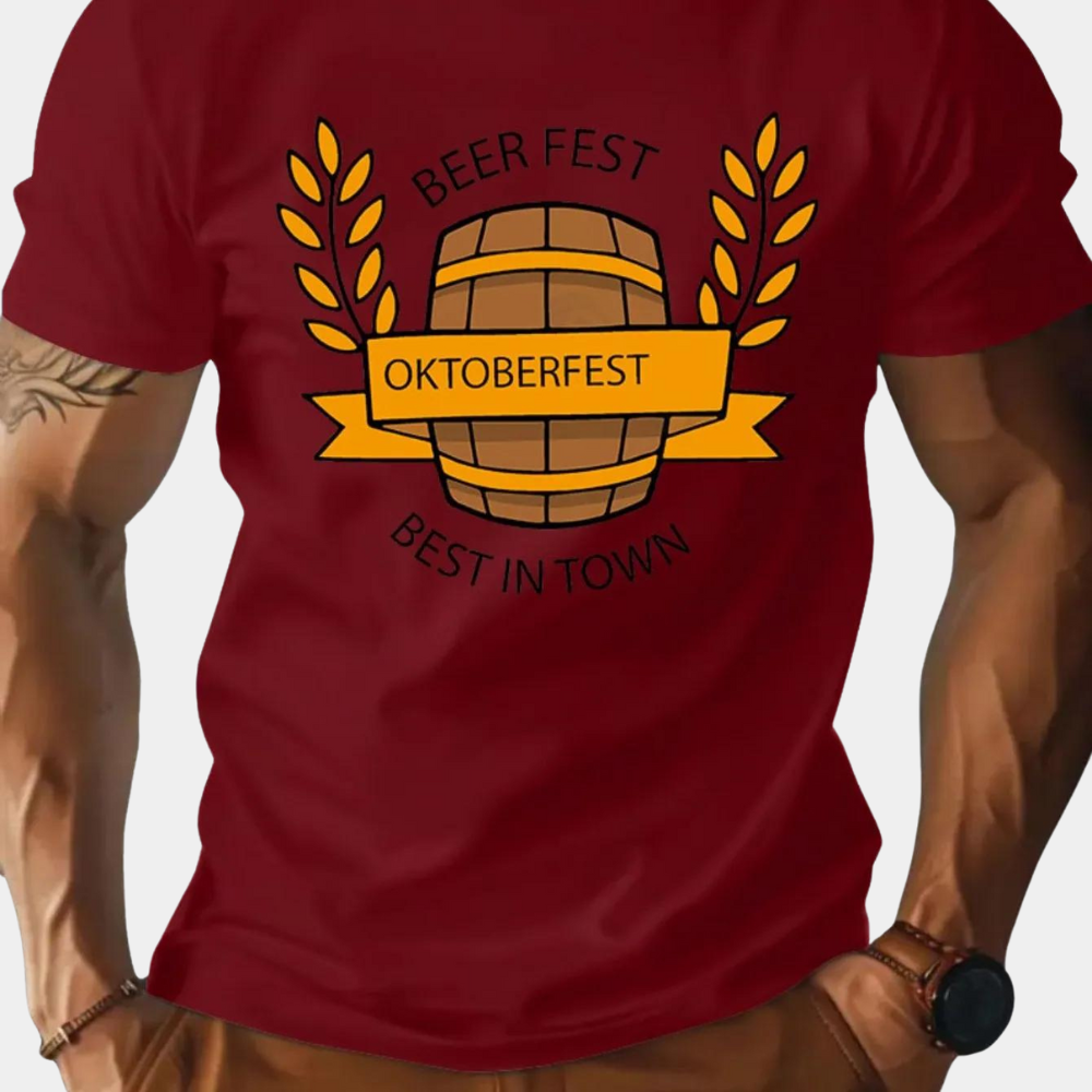 Aleksei - Oktoberfest T-Shirt für Herren Komfort und Stil