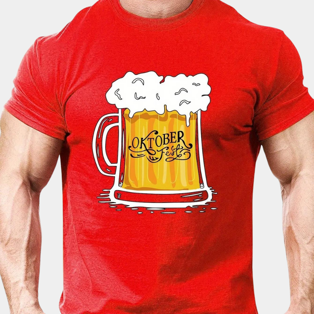 Jasper - Lässiges Oktoberfest-T-Shirt für männer