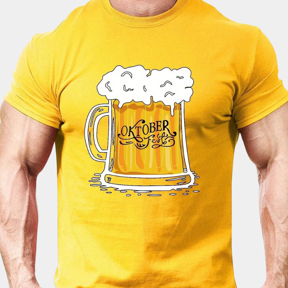 Jasper - Lässiges Oktoberfest-T-Shirt für männer