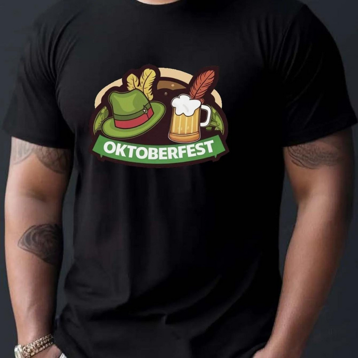 Jovan - Modernes Oktoberfest T-Shirt für Herren