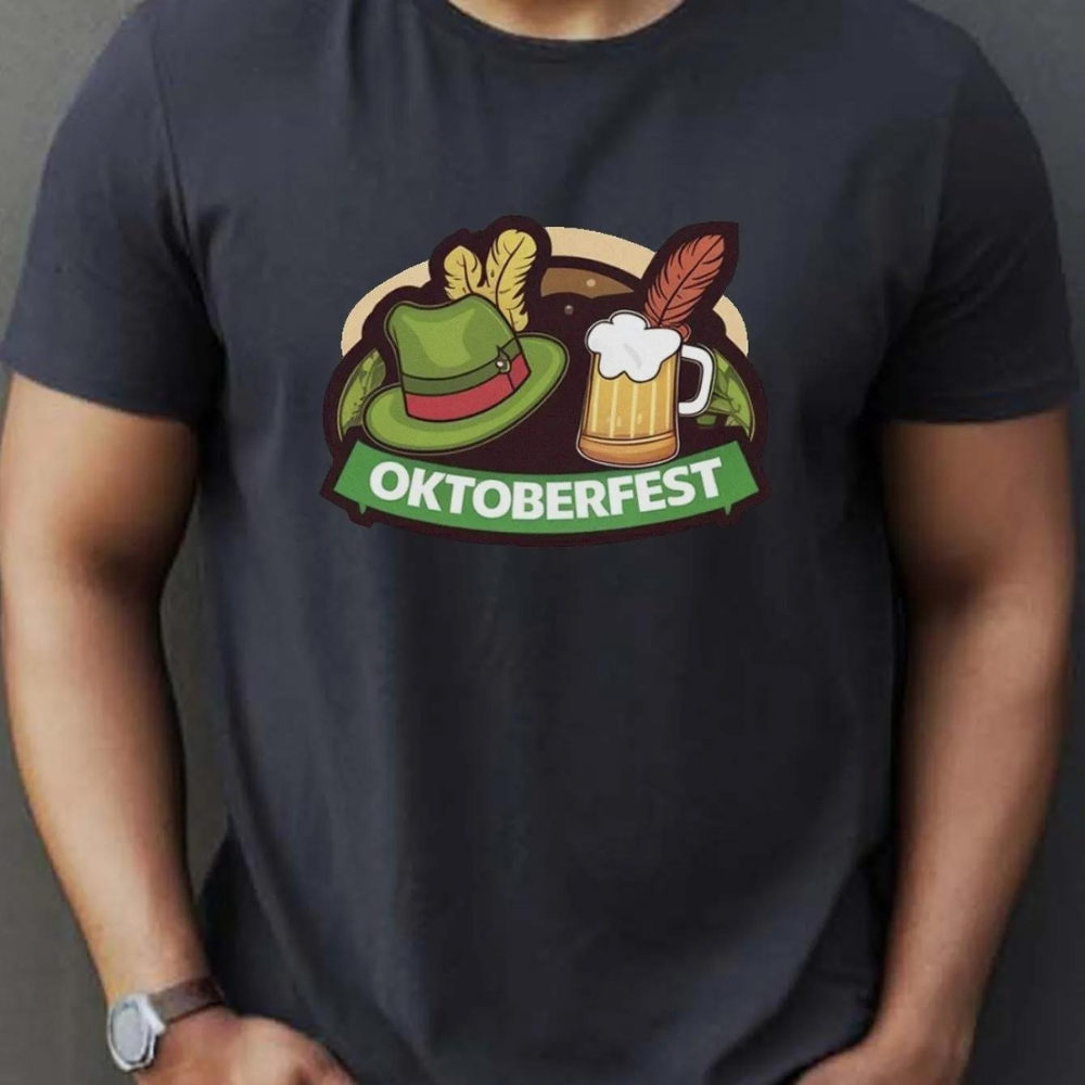 Jovan - Modernes Oktoberfest T-Shirt für Herren