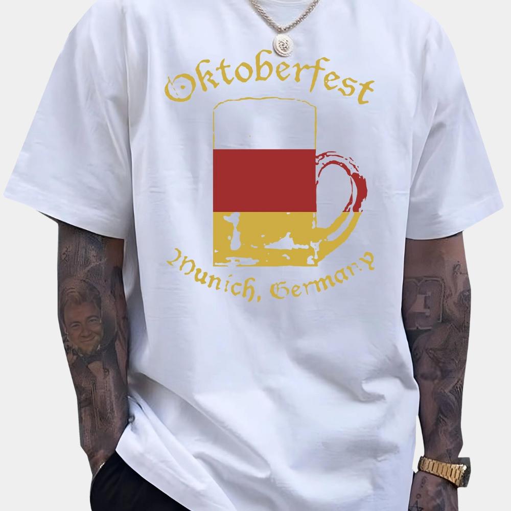 Aleksandr - Oktoberfest Stylish Bierkrug Shirt