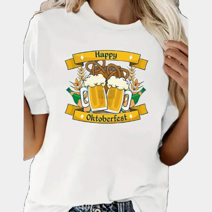 Marilena - Leichtes Oktoberfest-T-Shirt für Damen