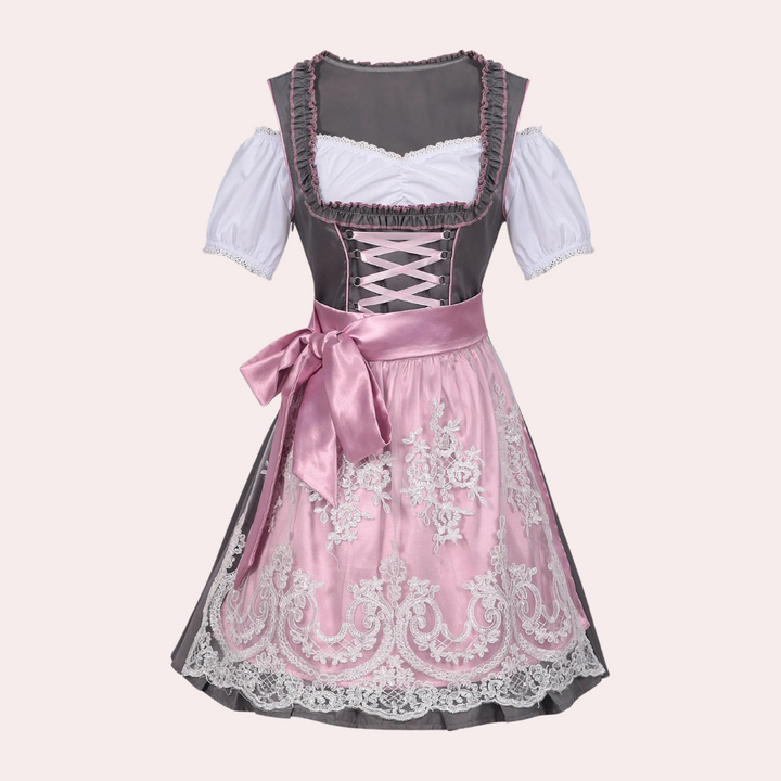 Josiane - Feminines minimalistisches Dirndl für das Oktoberfest