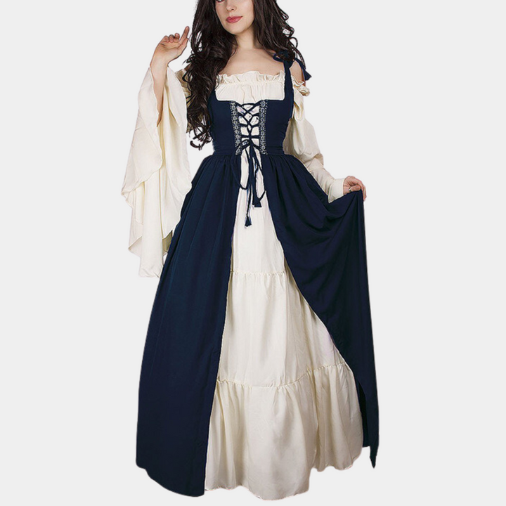 Dimitra - Elegantes Oktoberfest Kleid mit geschnürtem Mieder