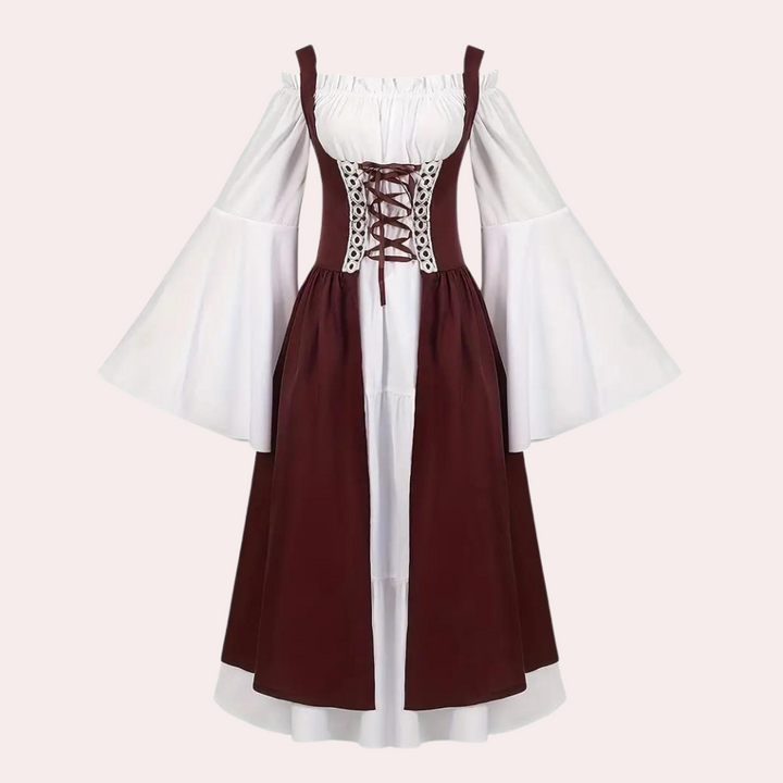 Dimitra - Elegantes Oktoberfest Kleid mit geschnürtem Mieder