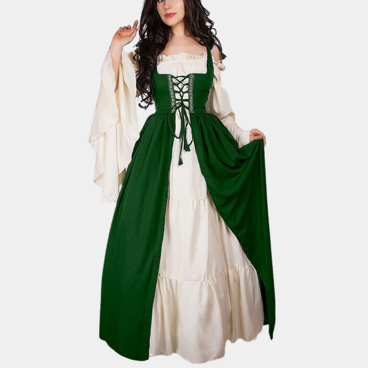 Dimitra - Elegantes Oktoberfest Kleid mit geschnürtem Mieder