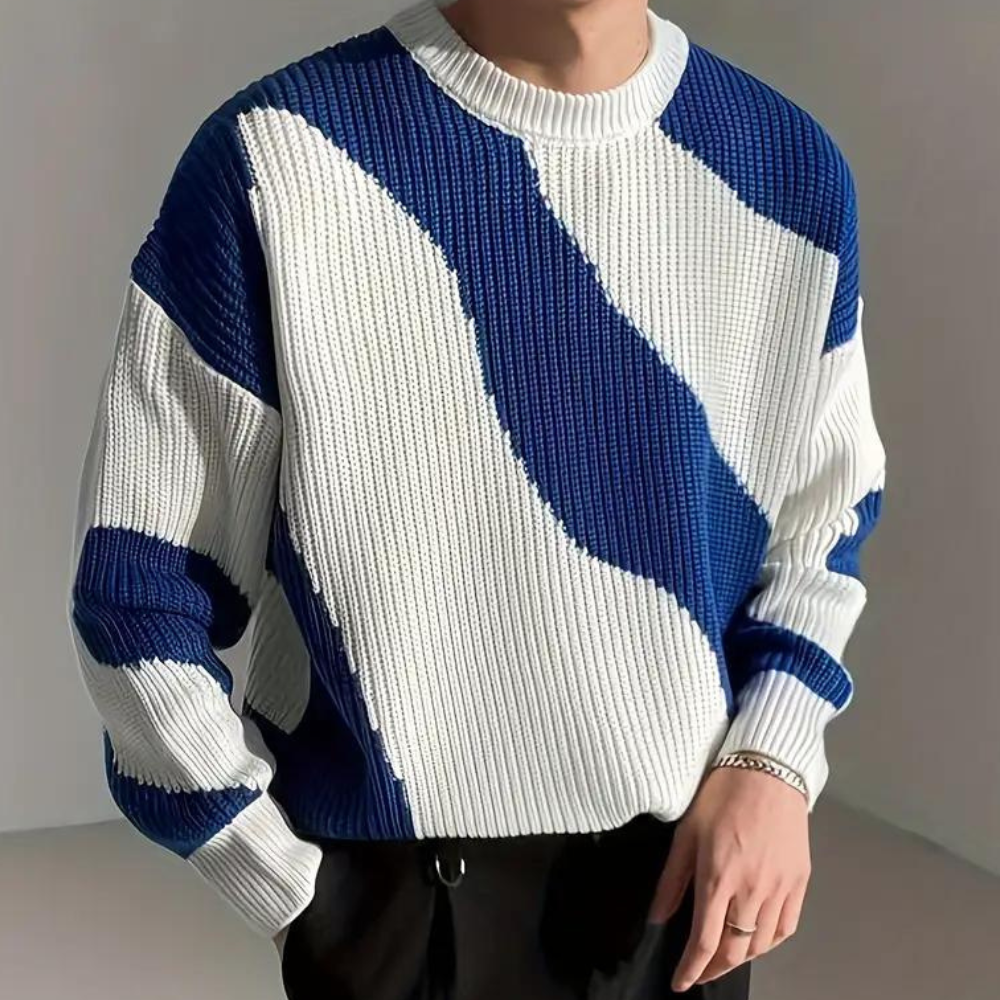 Pavlos - Stylischer und warmer Herrenstrickpullover