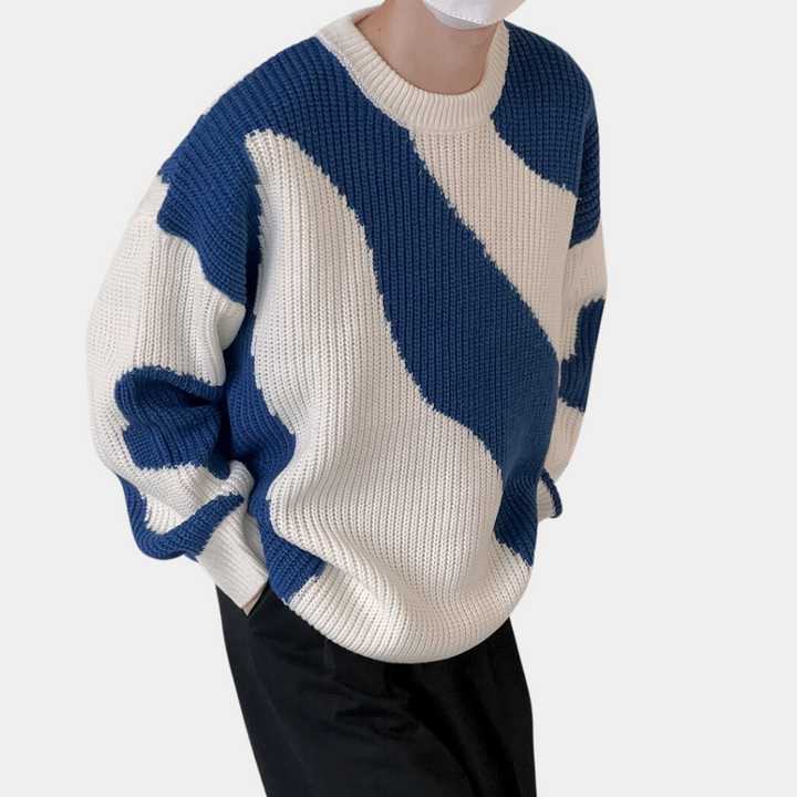 Pavlos - Stylischer und warmer Herrenstrickpullover