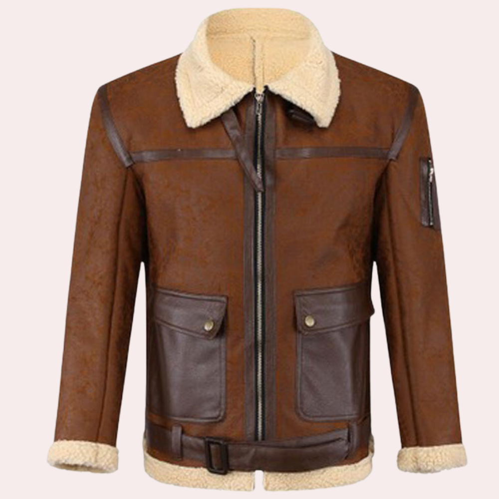 Erno - Stylische Retro-Bikerjacke für Herren