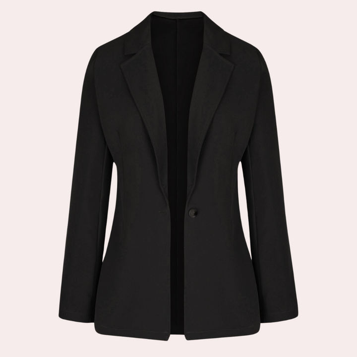 Nastya - Minimalistischer schlichter Blazer für Frauen