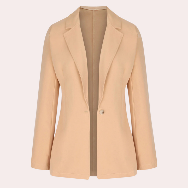 Nastya - Minimalistischer schlichter Blazer für Frauen