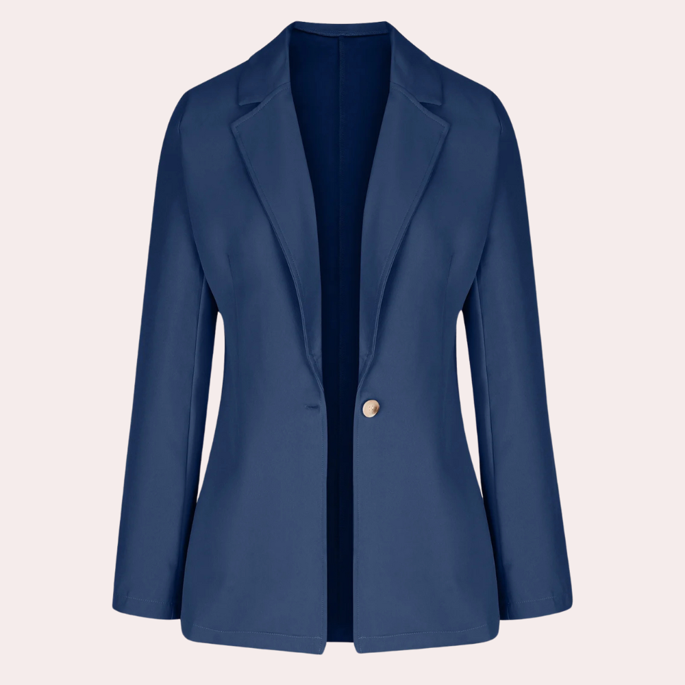 Nastya - Minimalistischer schlichter Blazer für Frauen