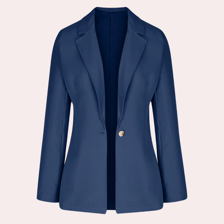 Nastya - Minimalistischer schlichter Blazer für Frauen