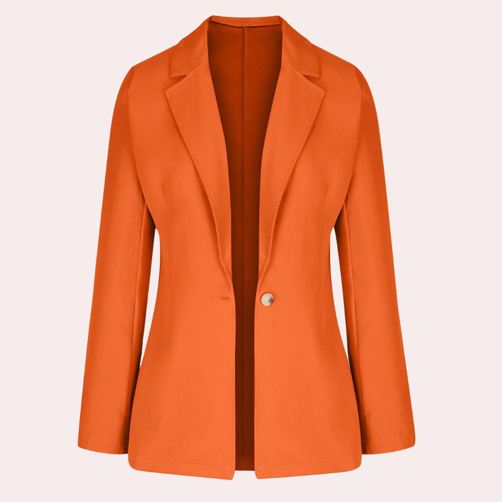 Nastya - Minimalistischer schlichter Blazer für Frauen