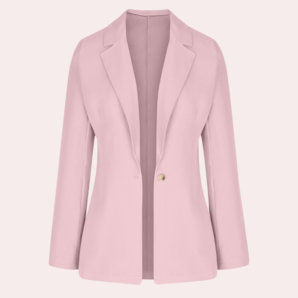 Nastya - Minimalistischer schlichter Blazer für Frauen